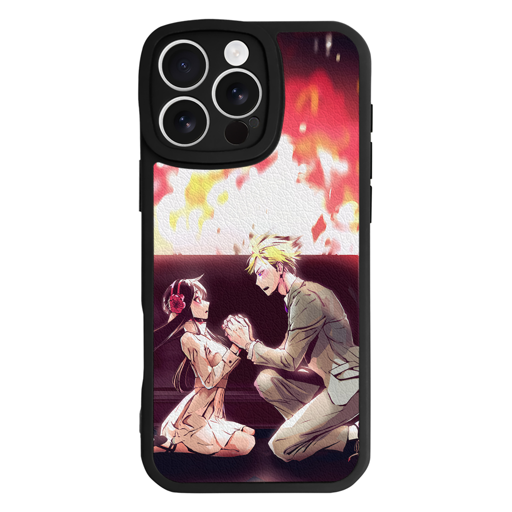 （画像用） SPY×FAMILY间谍家家酒 【iPhone 16シリーズ対応】シリコンスマホケース（レザー調） 材質：シリコン
